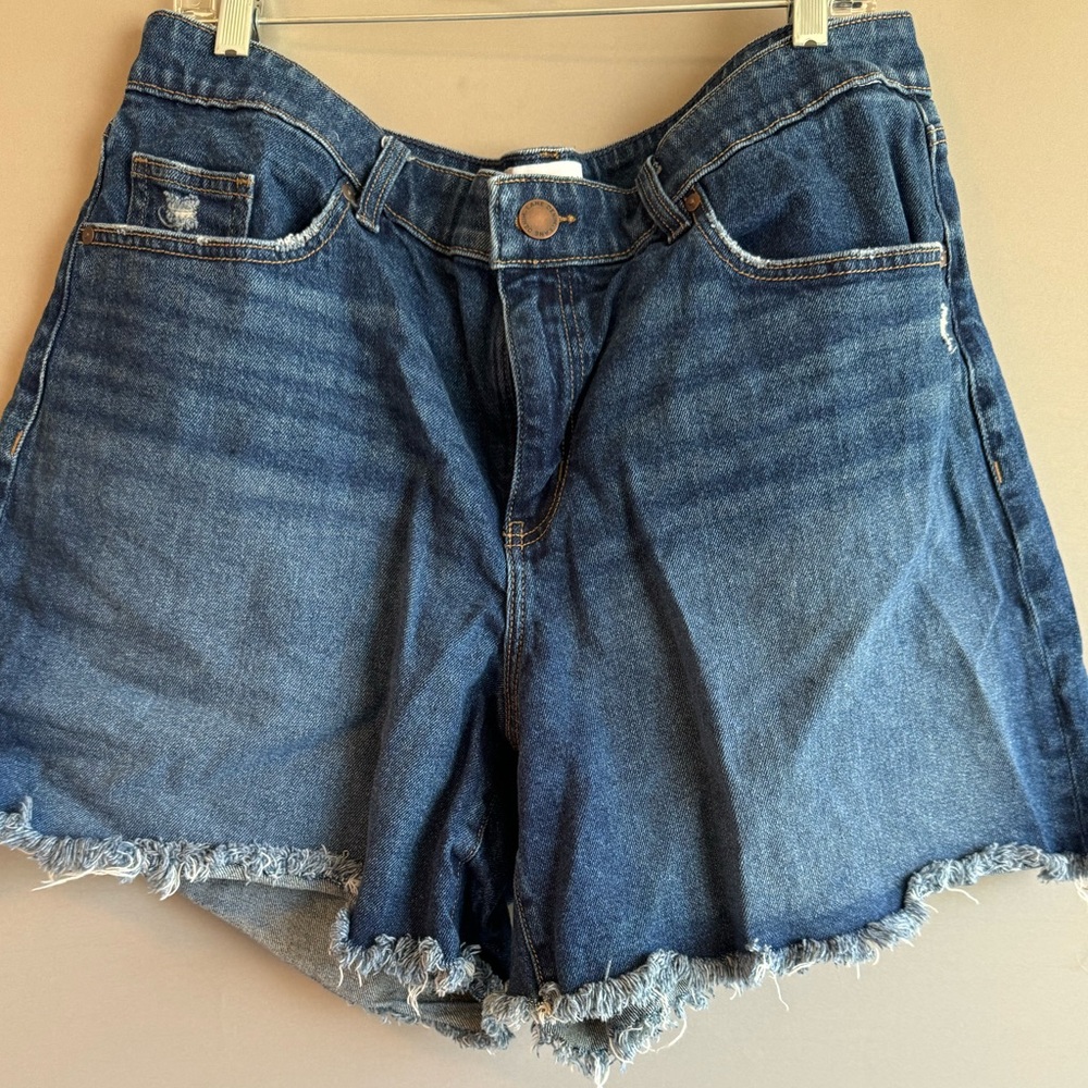 Denim Shorts Size 18